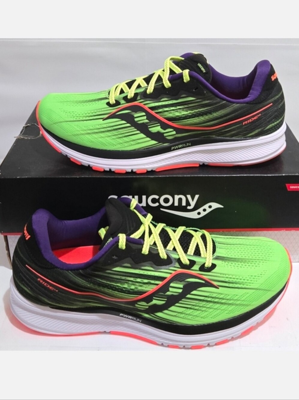 Saucony‎ Ride ViziPro Men's Size 10.5 Running Shoes